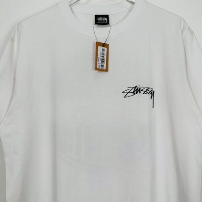 Stussy x Our Legacy Dot Pigment Dyed Tee "White"
