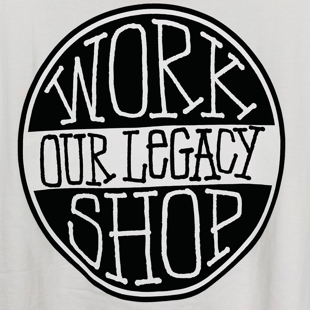 Stussy x Our Legacy Dot Pigment Dyed Tee "White"
