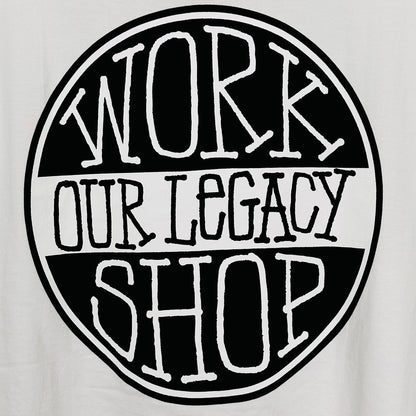 Stussy x Our Legacy Dot Pigment Dyed Tee "White"