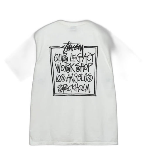 Stussy Our Legacy Tee"White"