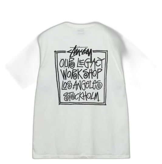 Stussy Our Legacy Tee"White"