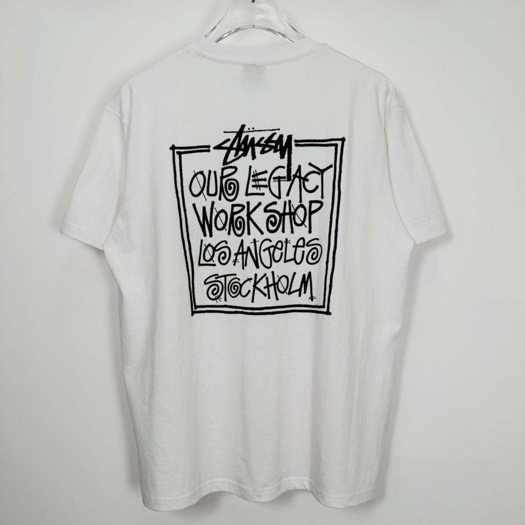 Stussy Our Legacy Tee"White"