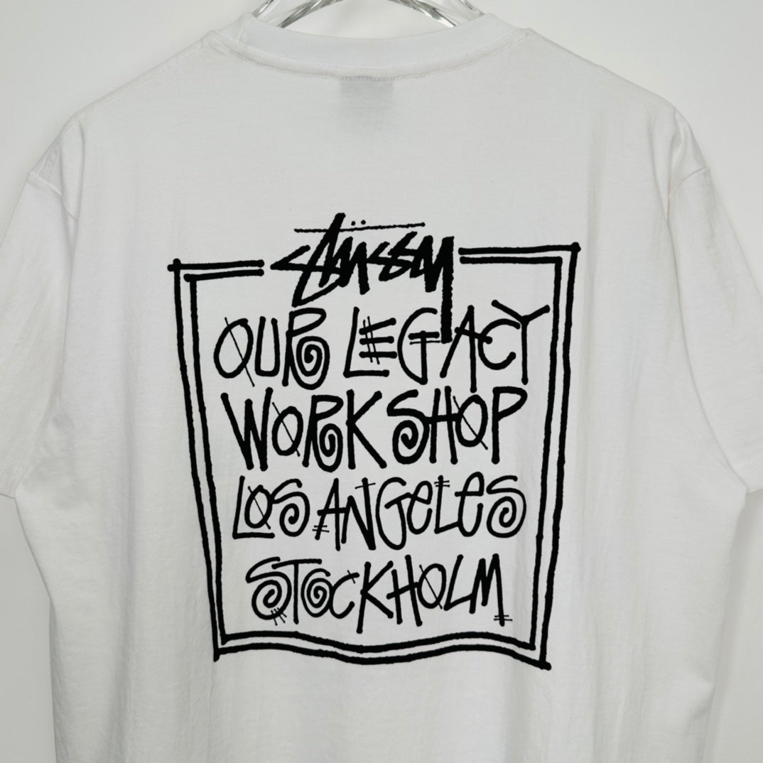 Stussy Our Legacy Tee"White"