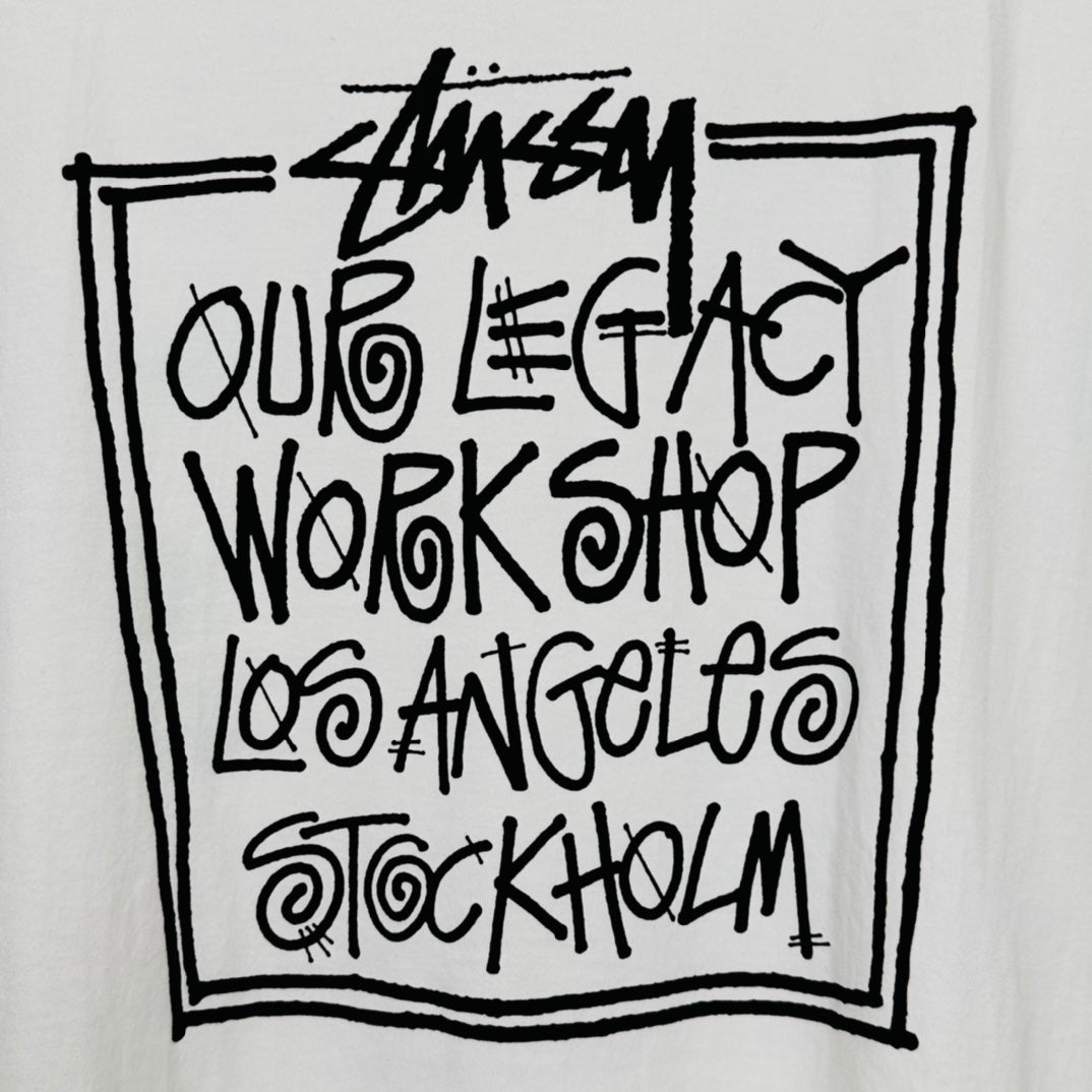 Stussy Our Legacy Tee"White"
