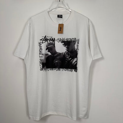 Stussy x Gang Starr Take It Personal Tee "White"