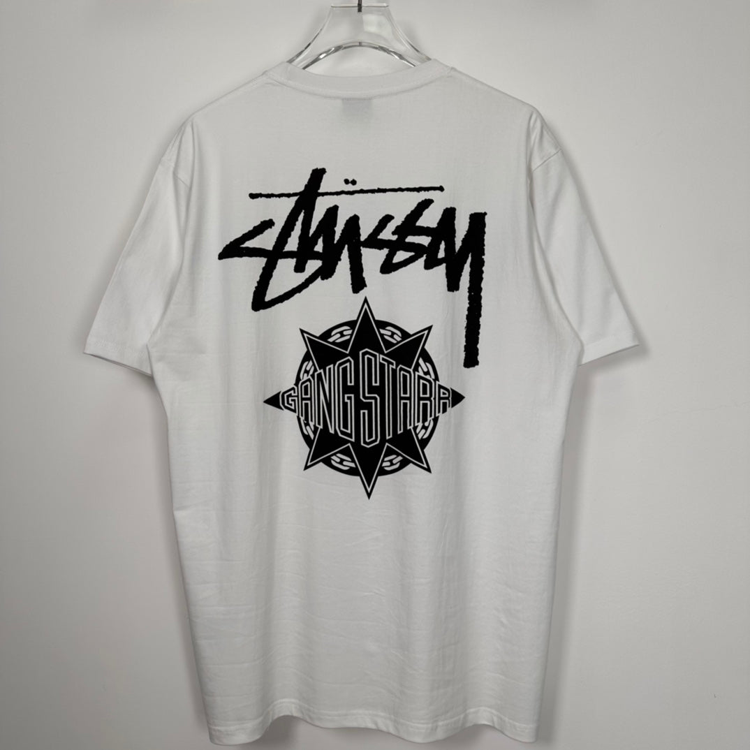 Stussy x Gang Starr Take It Personal Tee "White"