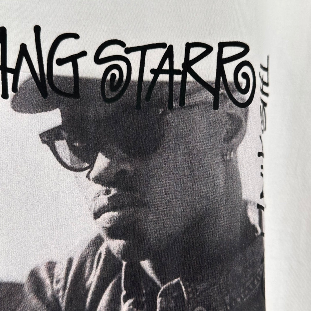 Stussy x Gang Starr Take It Personal Tee "White"