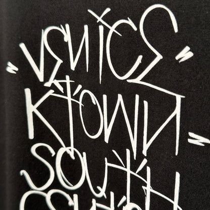 Stussy Born x Raised Handstyles Tee "Black"