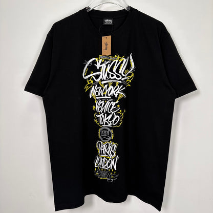 Stussy Born x Raised Handstyles Tee "Black"