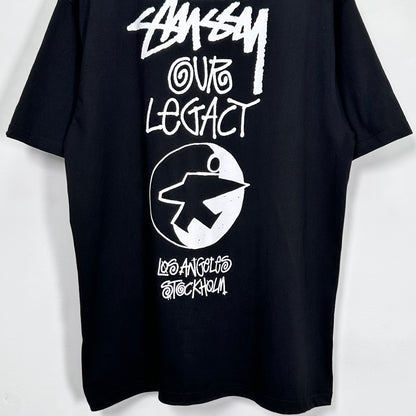 Stussy x Our Legacy Ol Surfman Pigment Dyed Tee“black"
