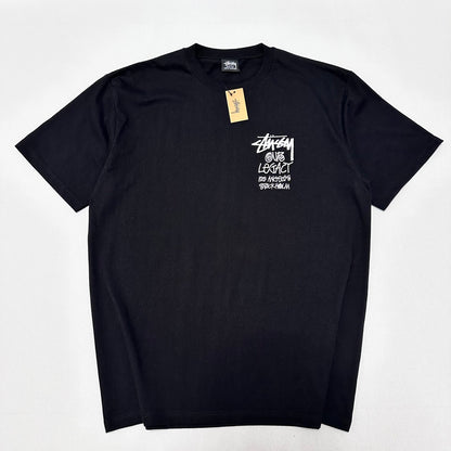 Stussy x Our Legacy Ol Surfman Pigment Dyed Tee“black"