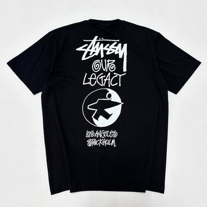 Stussy x Our Legacy Ol Surfman Pigment Dyed Tee“black"