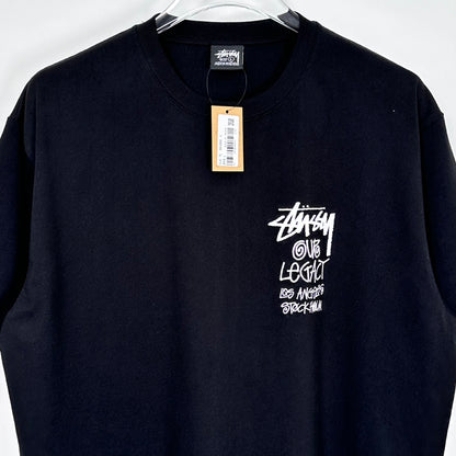 Stussy x Our Legacy Ol Surfman Pigment Dyed Tee“black"