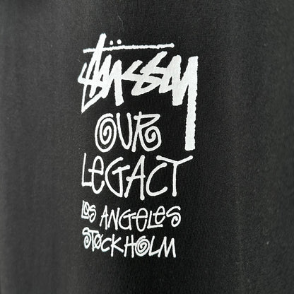 Stussy x Our Legacy Ol Surfman Pigment Dyed Tee“black"
