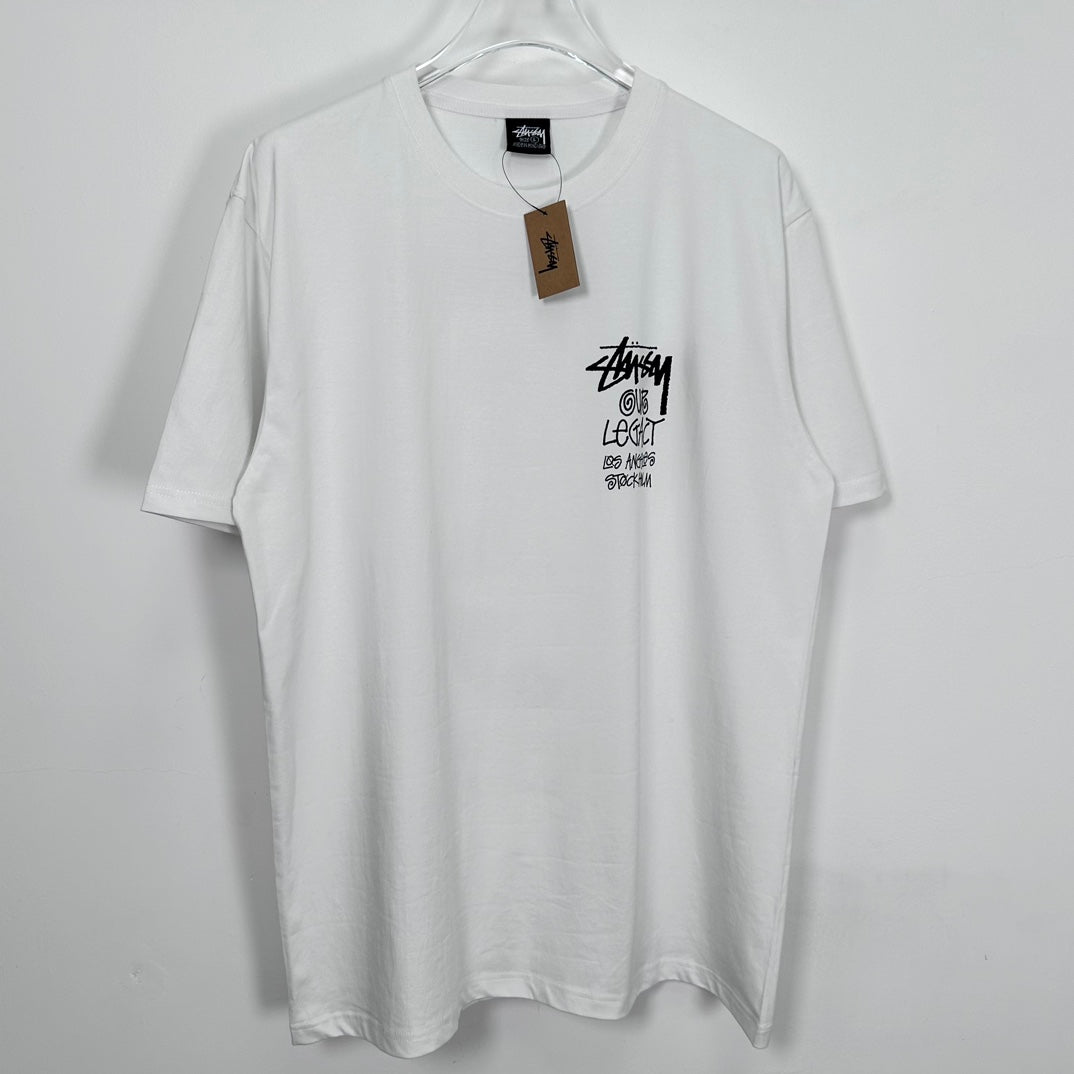 Stussy x Our Legacy Ol Surfman Pigment Dyed Tee“white"