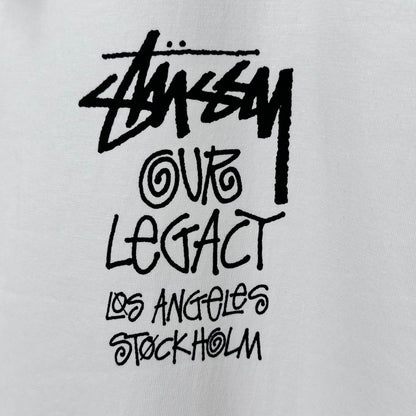 Stussy x Our Legacy Ol Surfman Pigment Dyed Tee“white"
