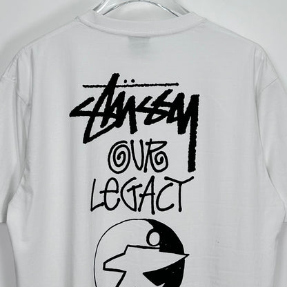 Stussy x Our Legacy Ol Surfman Pigment Dyed Tee“white"