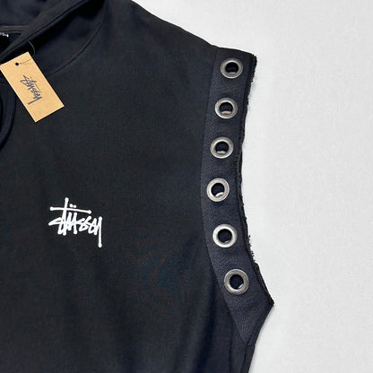 Stussy x JUNYA WATANABE Hooded Vest hooded sweatshirt