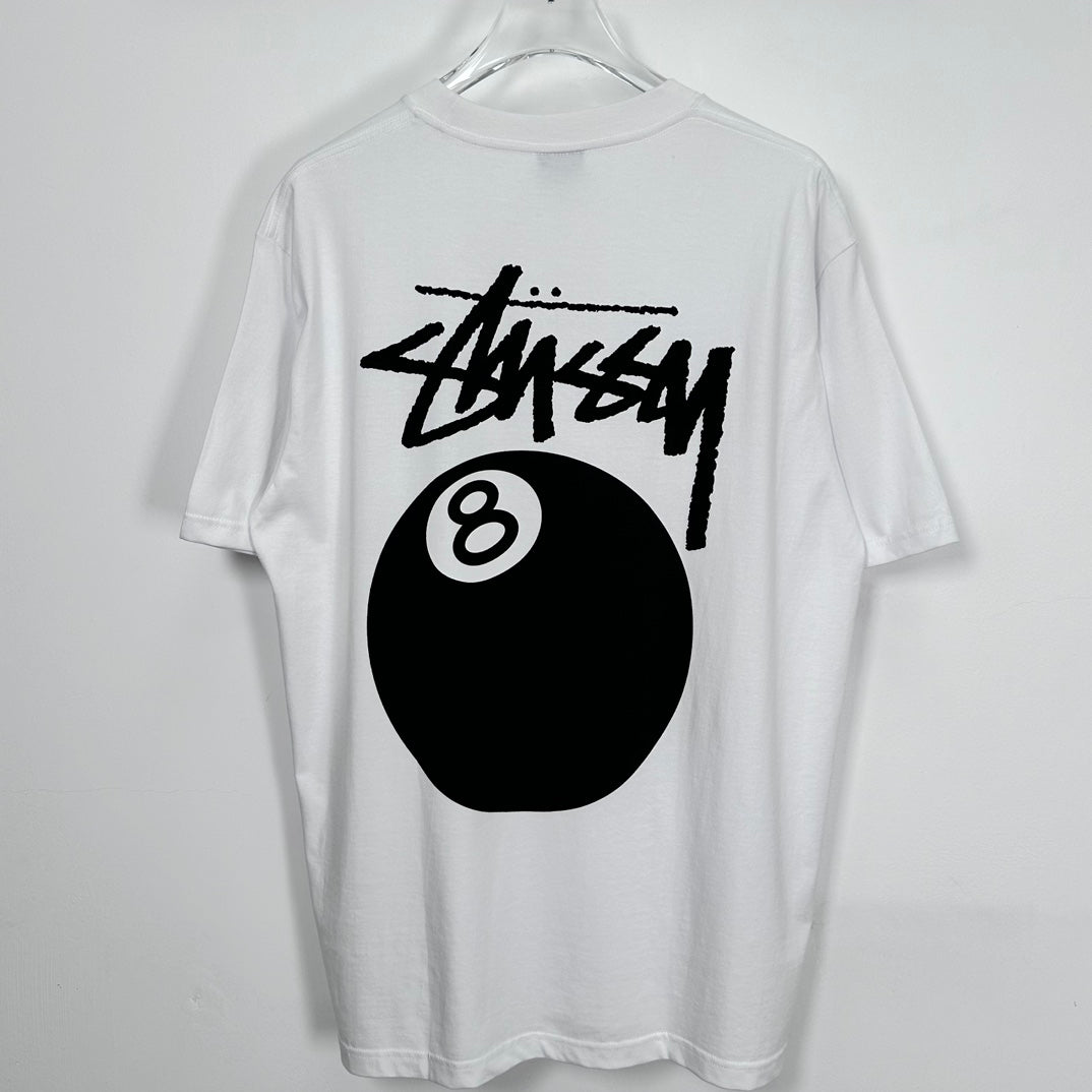 Stussy 8 Ball Pigment Dyed T-Shirt ''white'