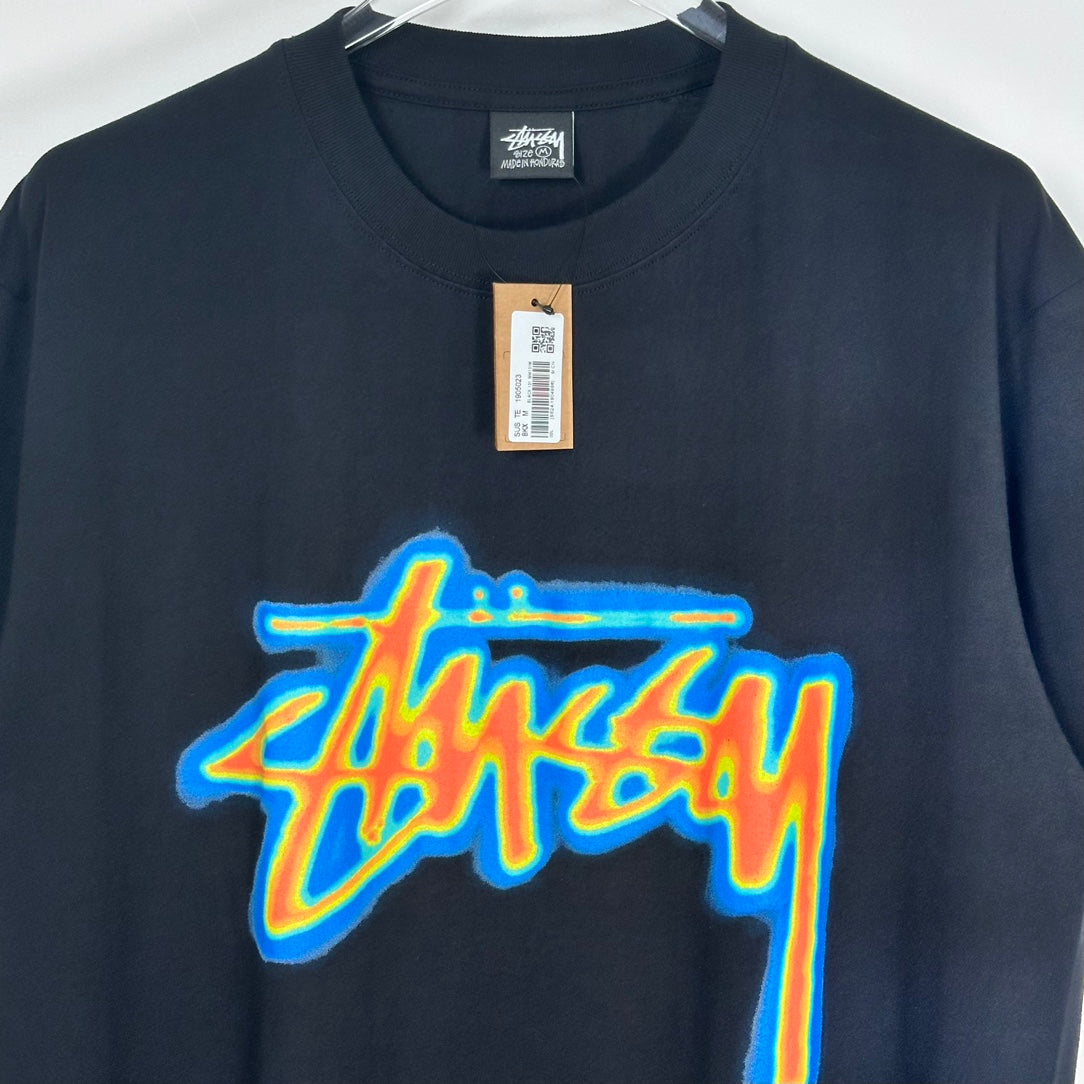 Stussy Thermal Stock Tee Black