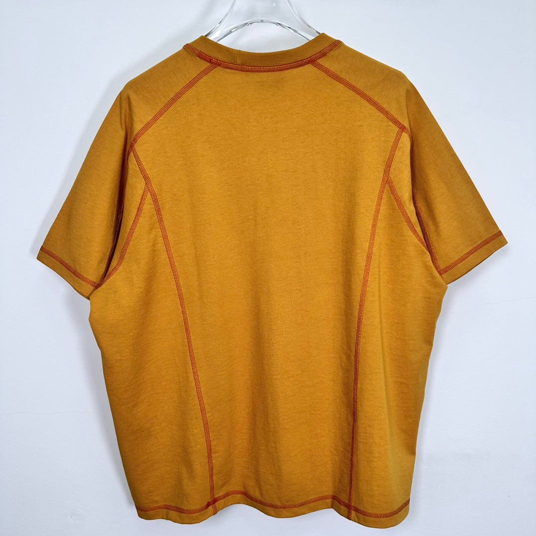 Stüssy Wave Short Sleeve Crew 'yellow'