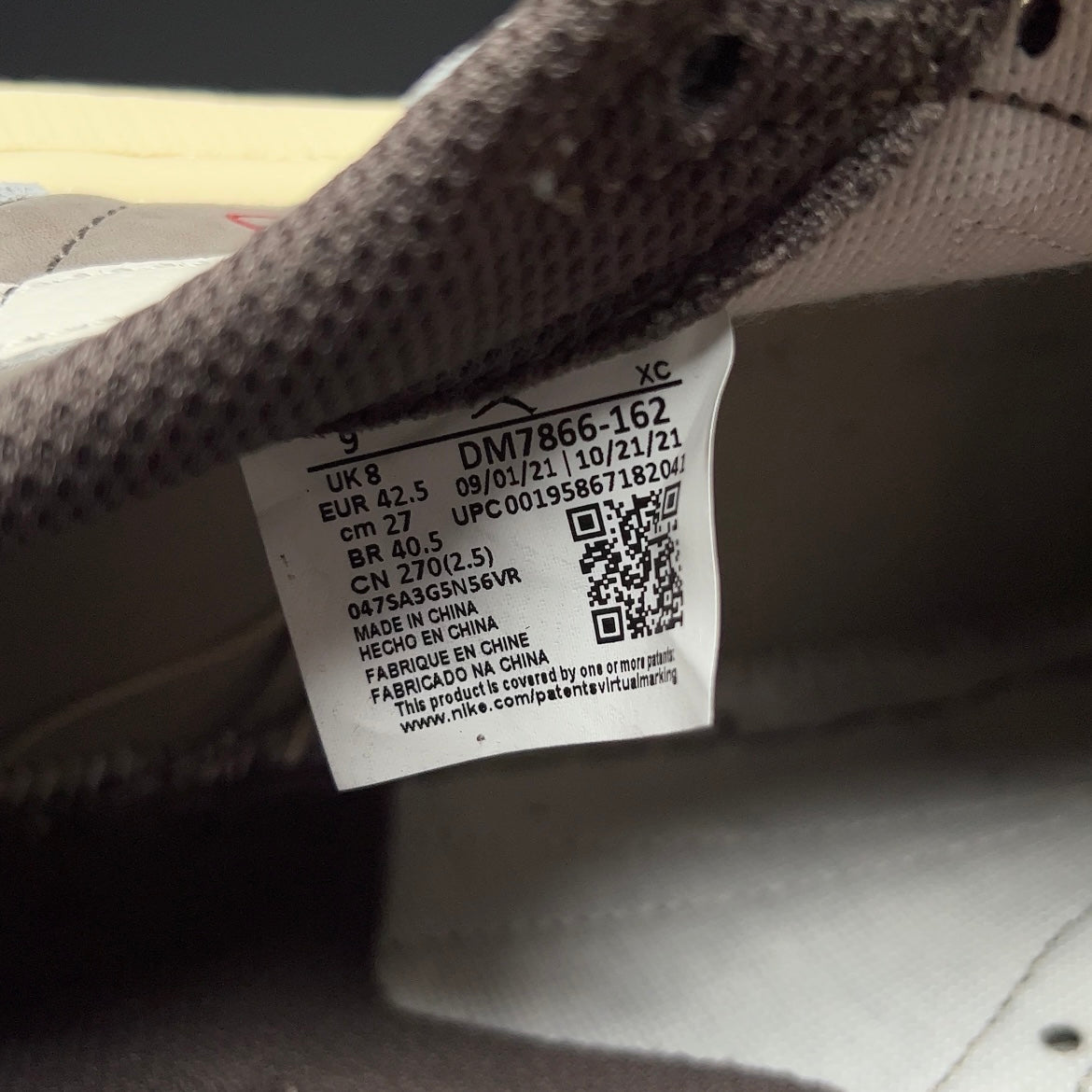 【LJR】Travis Scott × Nike Air Jordan 1 Low OG SP "Reverse Mocha/Sail and Ridgerock"LJR