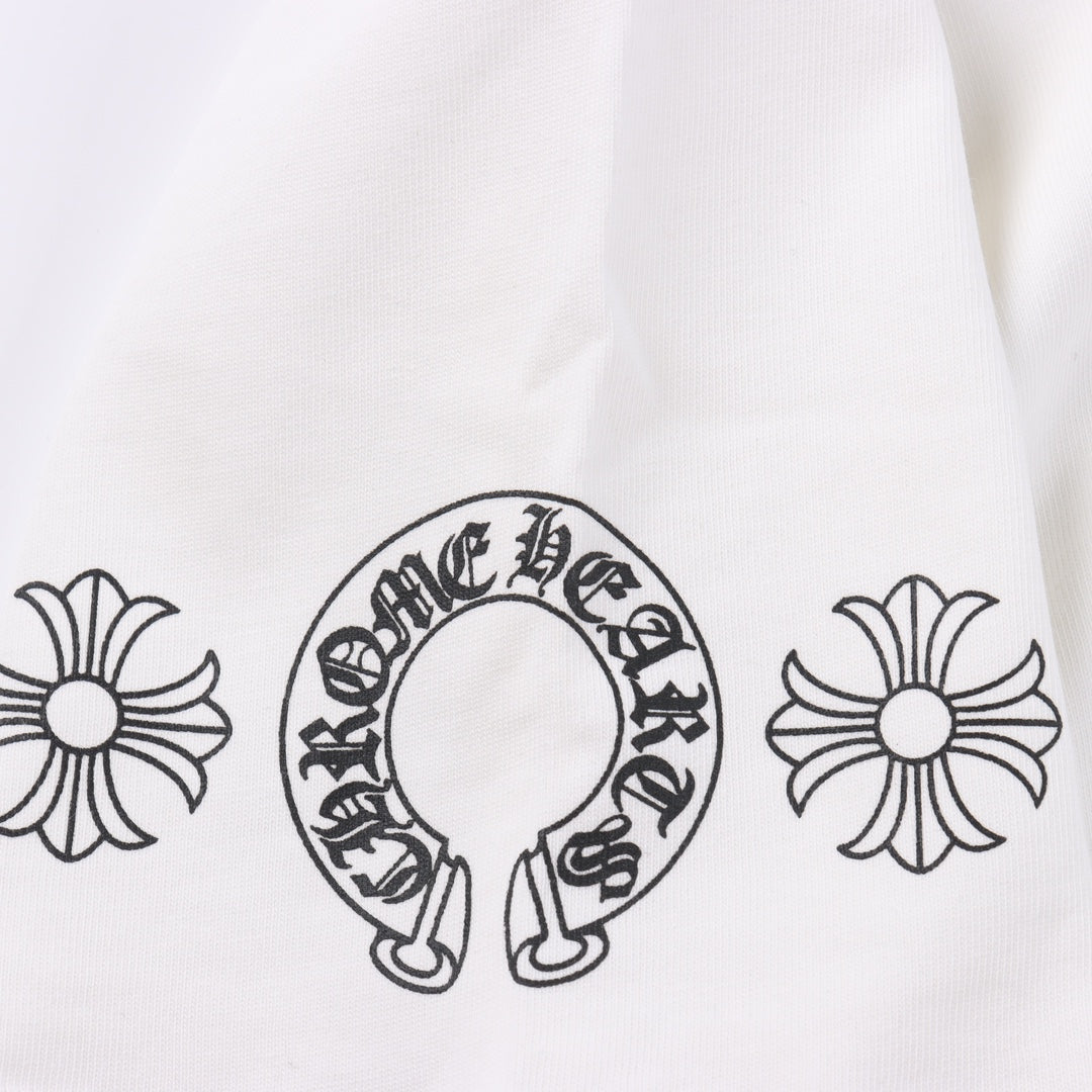 Chrome Hearts Multi Color Horse Shoe T-shirt "white"