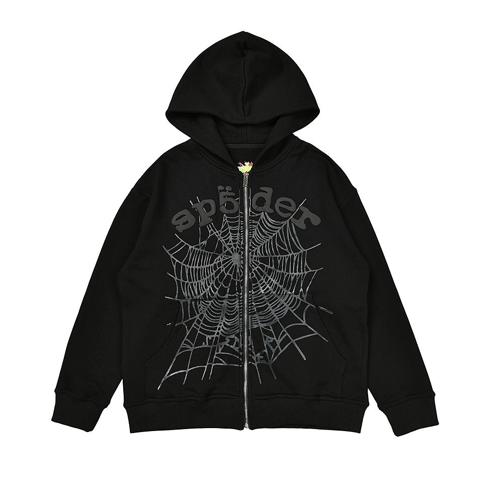 Sp5der ジップパーカー
