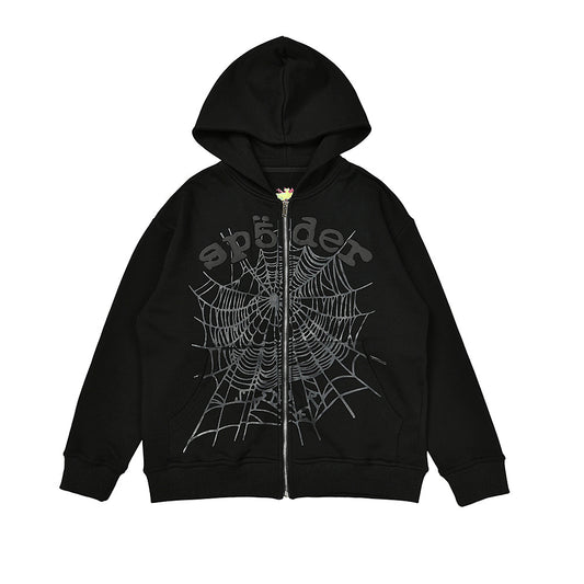 Sp5der ジップパーカー