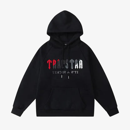 TRAPSTAR パーカー Black/Red