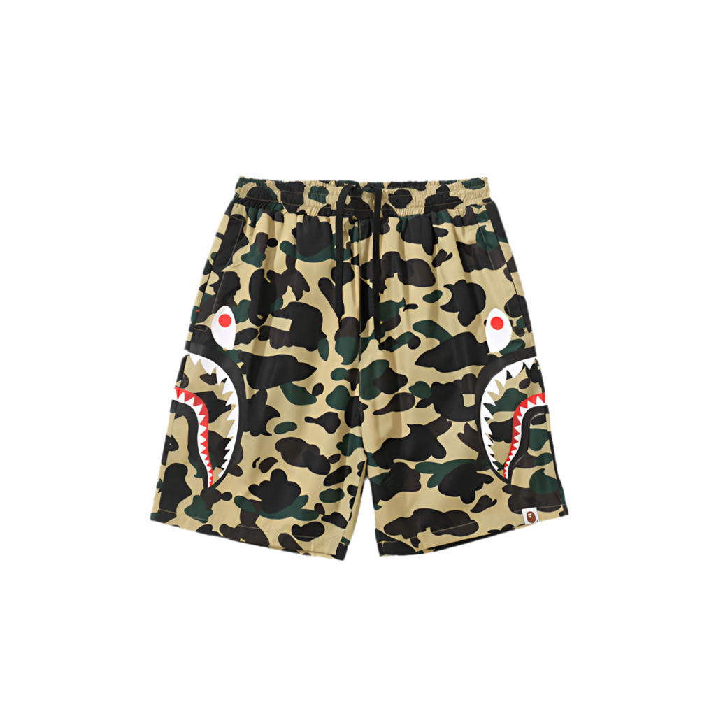 A BATHING APE サイドシャーク/ハーフパンツ