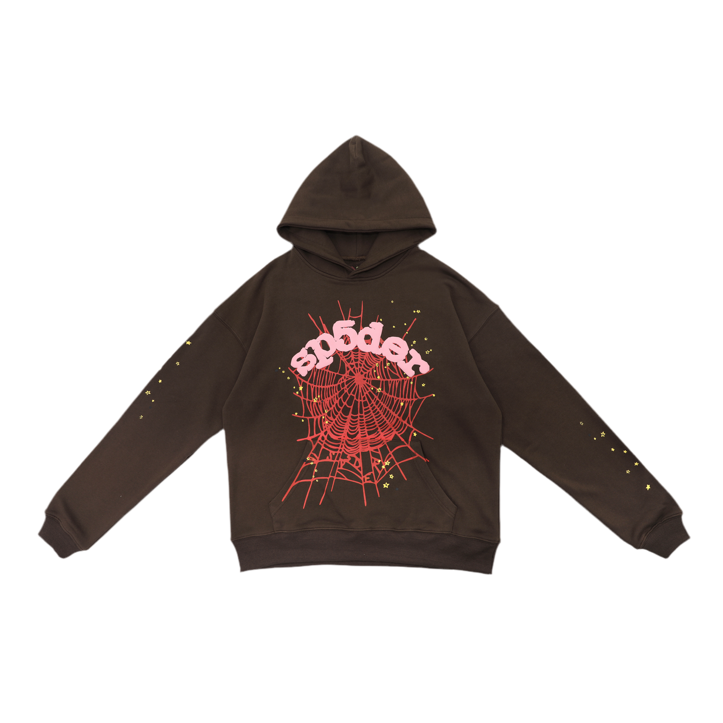 Sp5der パーカー/Brown