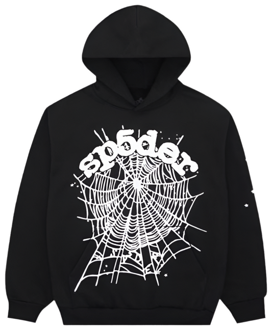 Sp5der OG ウェブ パーカーブラック