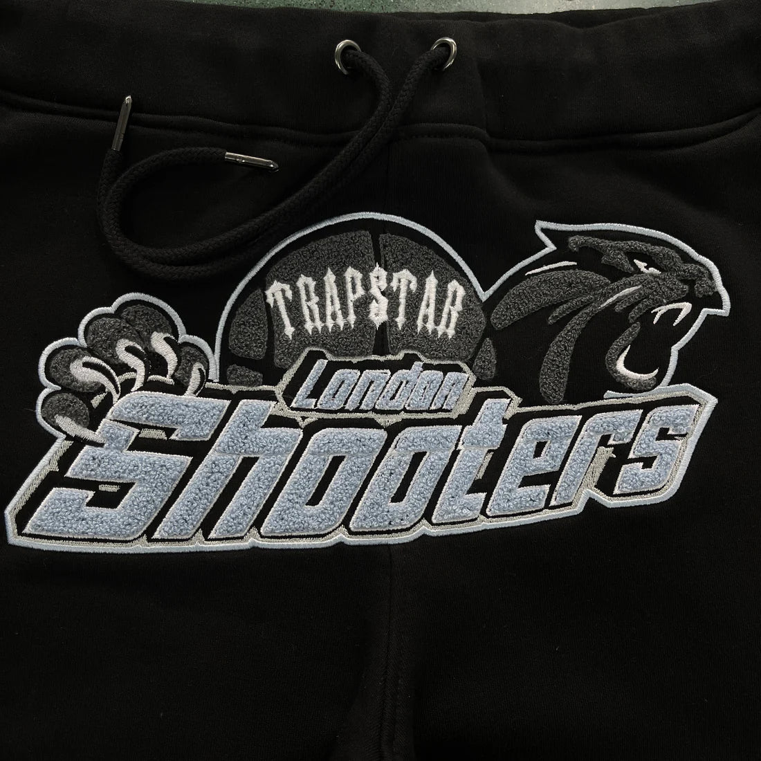 TRAPSTAR Shooters セットアップ Black/Skyblue