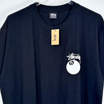 Stussy 8 Ball Pigment Dyed T-Shirt 'Black'