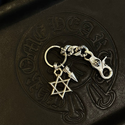 CHROME HEARTS key ring
