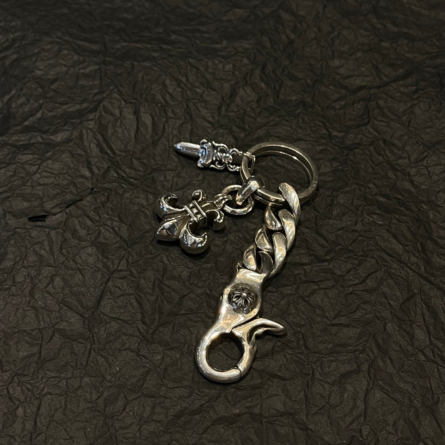 CHROME HEARTS key ring