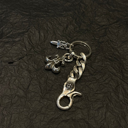 CHROME HEARTS key ring