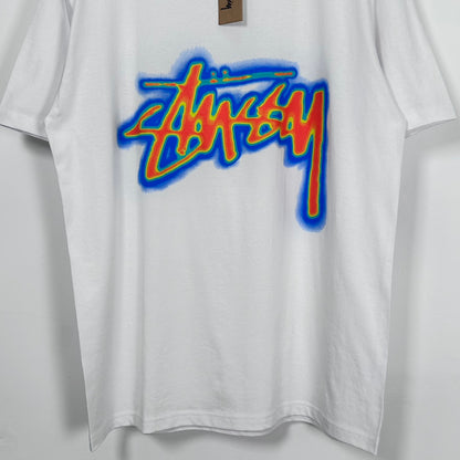 Stussy Thermal Stock Tee White