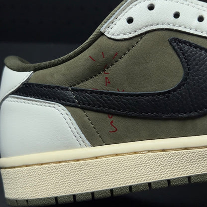 【LJR】Travis Scott × Nike Air Jordan 1 Low OG SP "Olive"LJR
