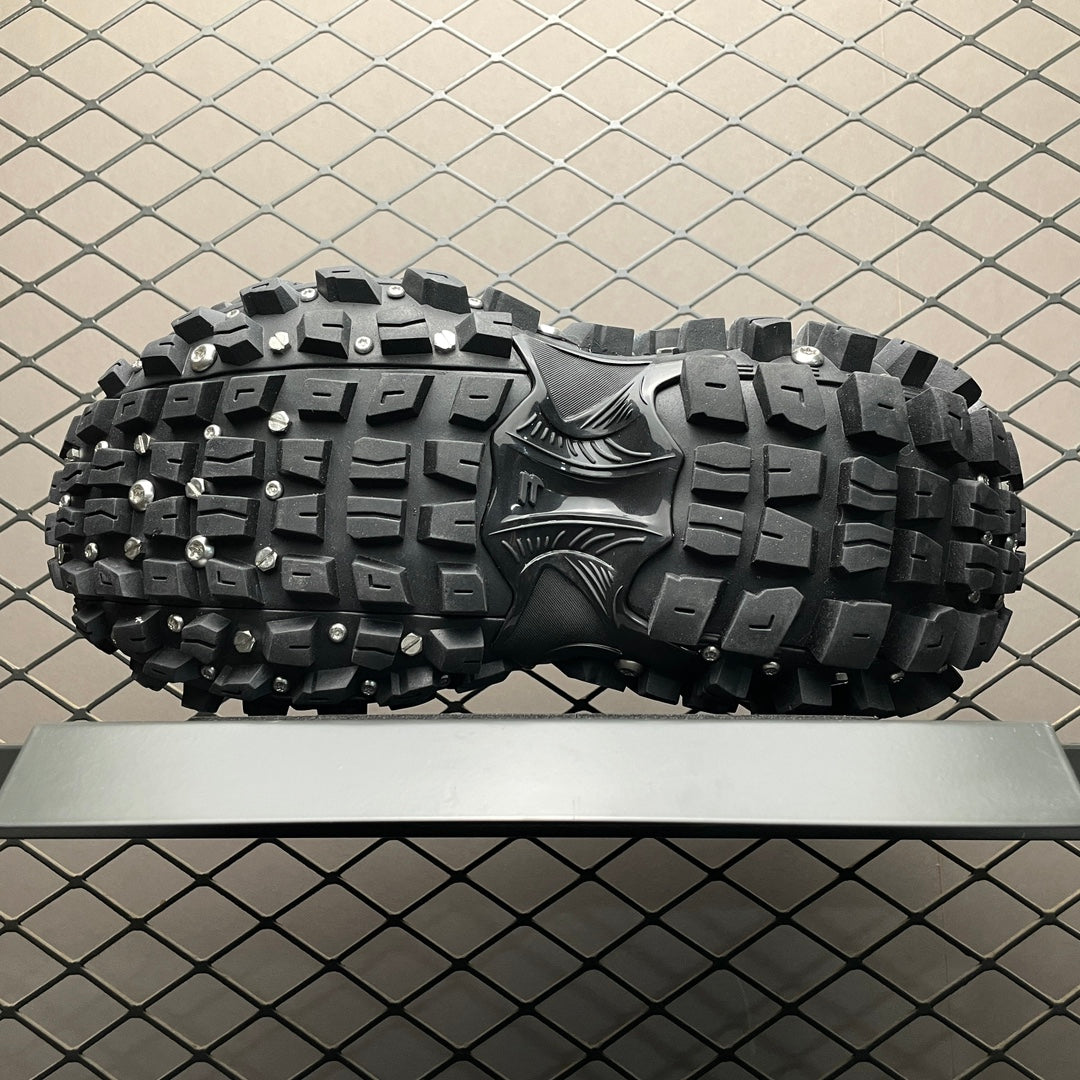BALENCIAGA Bouncer (Defender) Screw Sneaker With Piercings"Black"