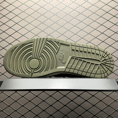Travis Scott × Nike Air Jordan 1 Low "Black/Olive"