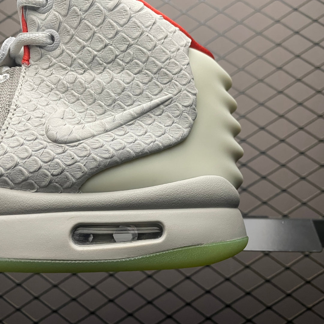 Nike Air Yeezy 2 red october basketball shoes "grey"