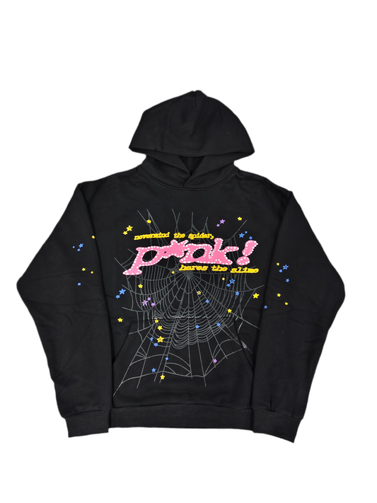 Sp5der パーカー/ブラック