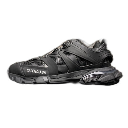 Balenciaga Track 1.0 Distressed Dad Shoes "Black"