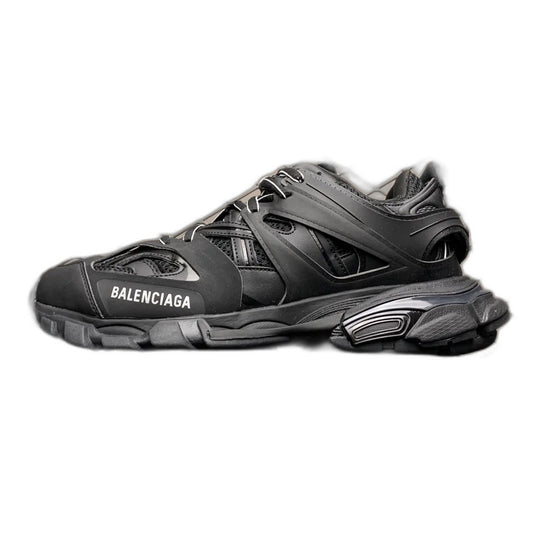 Balenciaga Track 1.0 Distressed Dad Shoes "Black"