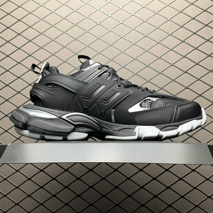Balenciaga Track 1.0 Dad Shoes “Black Silver”