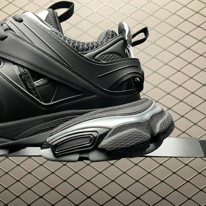 Balenciaga Track 1.0 Dad Shoes “Black Silver”