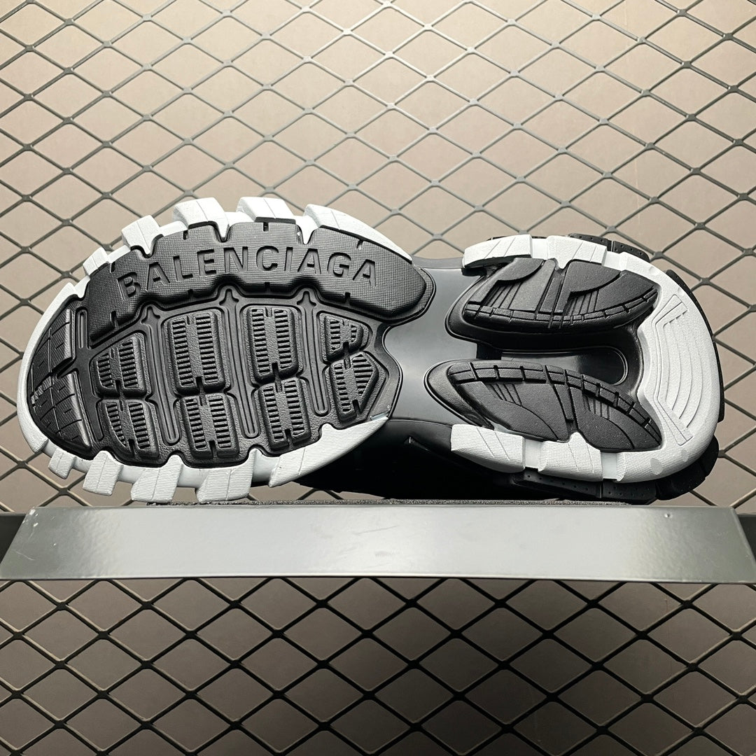 Balenciaga Track 1.0 Dad Shoes “Black Silver”