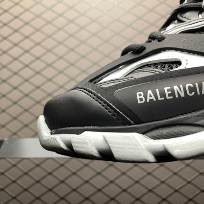 Balenciaga Track 1.0 Dad Shoes “Black Silver”